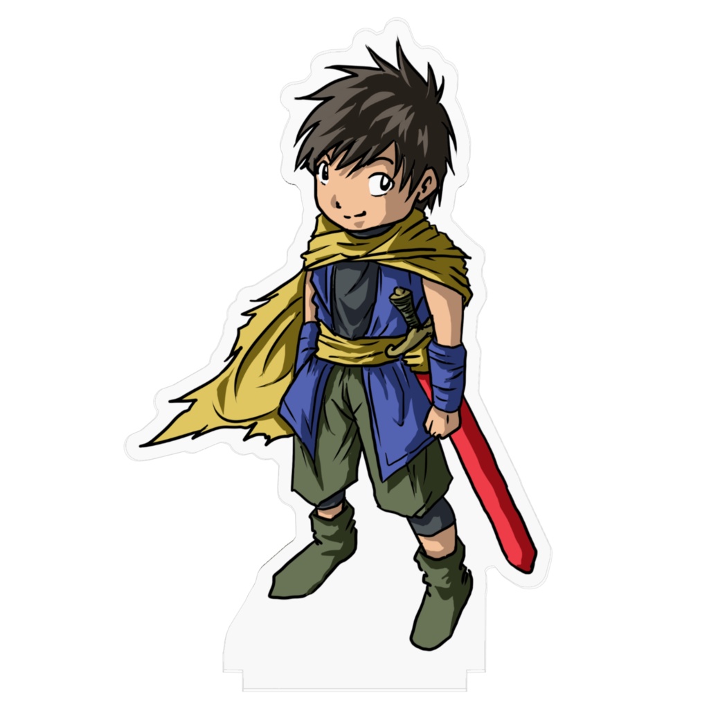 【やる気クエスト】アクリルフィギュア「ジュン」