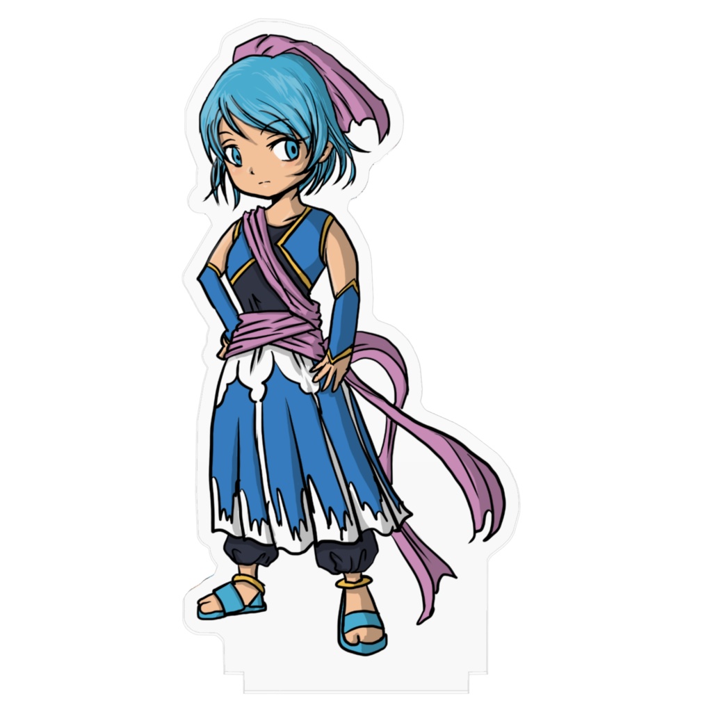 【やる気クエスト】アクリルフィギュア「アージリス」