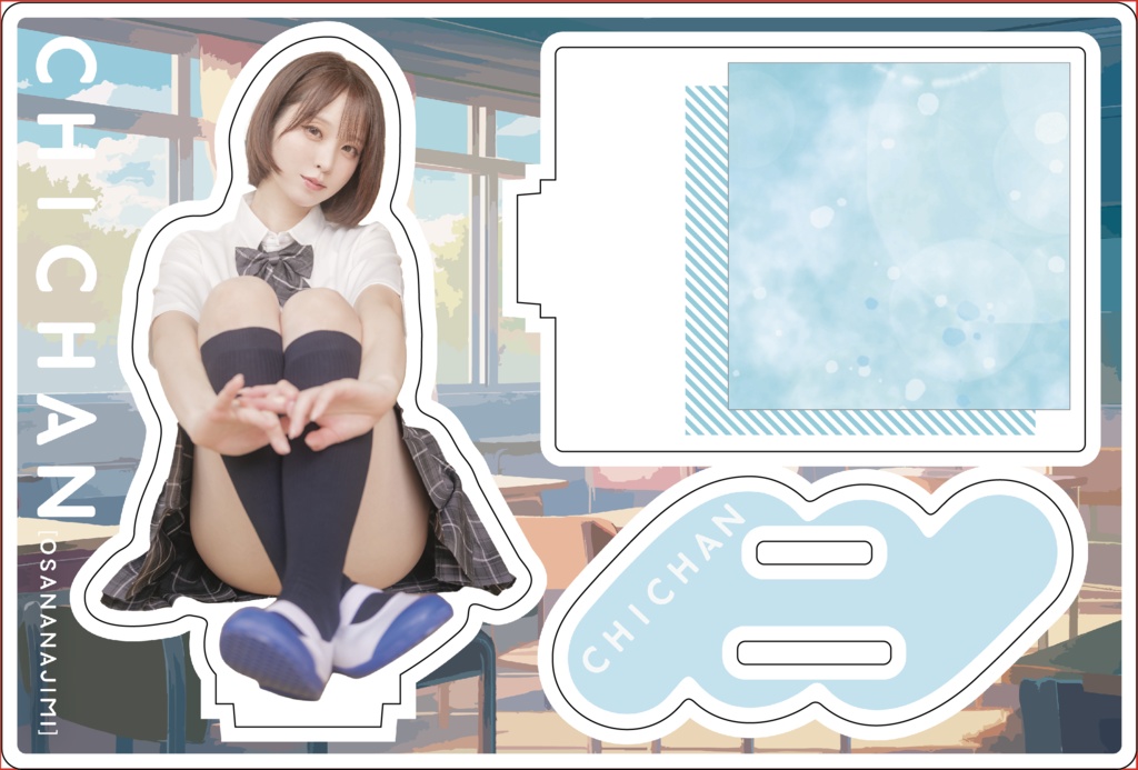 【C108事前通販】フレーム付きアクリルスタンド【アクスタ】