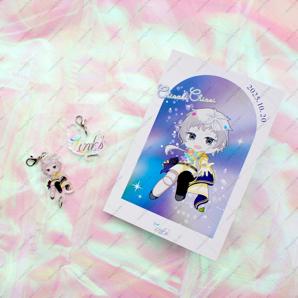 【スタンダード】OZON7期生 1周年記念 アクリルチャームセット