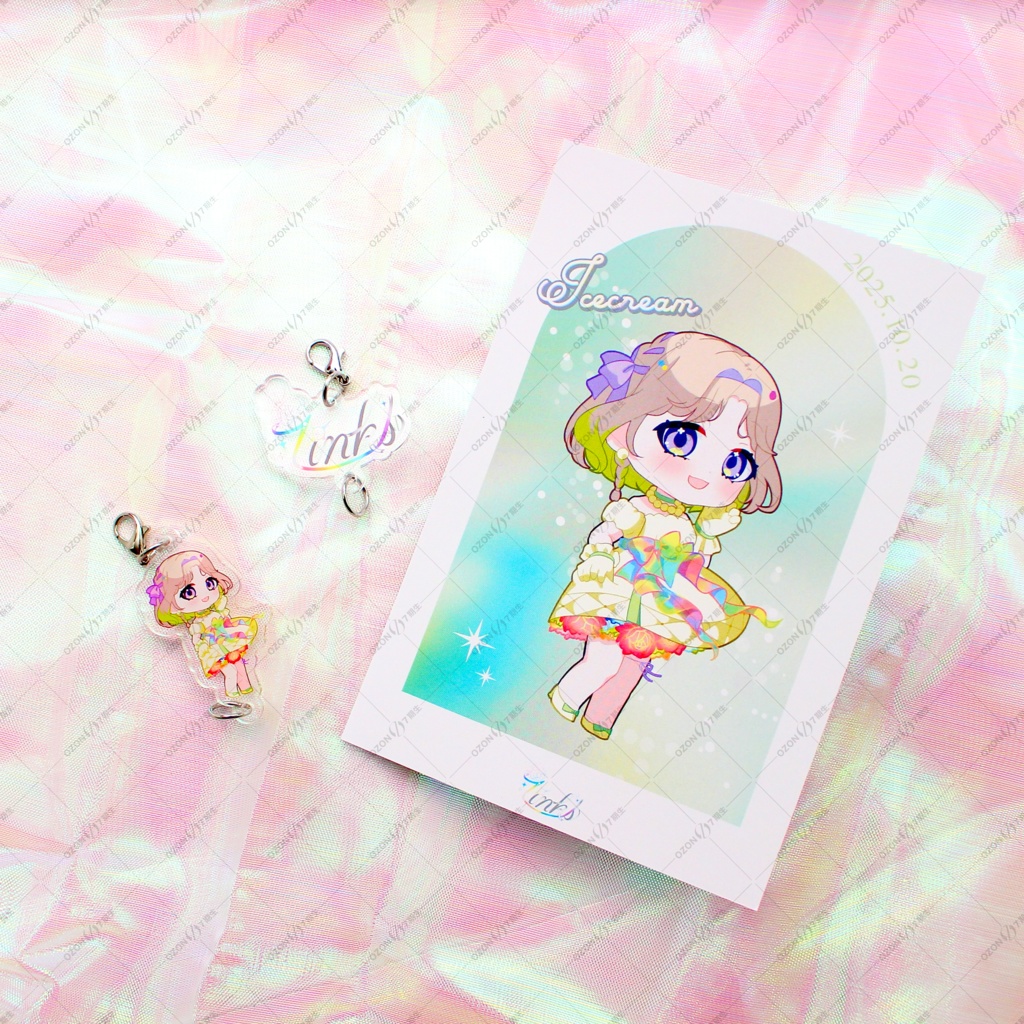 【スタンダード】OZON7期生 1周年記念 アクリルチャームセット