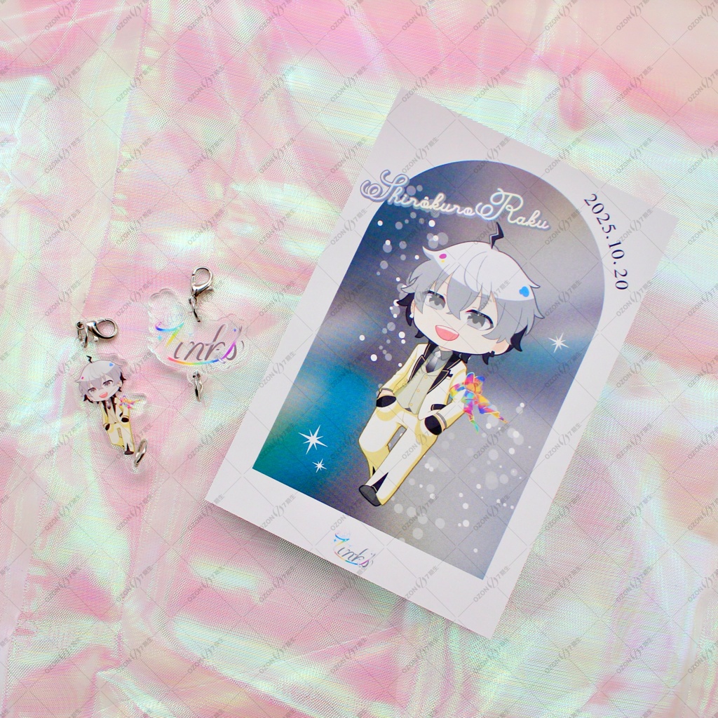 【スタンダード】OZON7期生 1周年記念 アクリルチャームセット