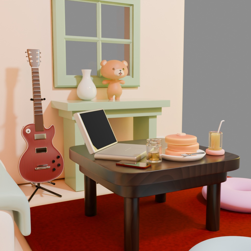 かわいい部屋のアセット