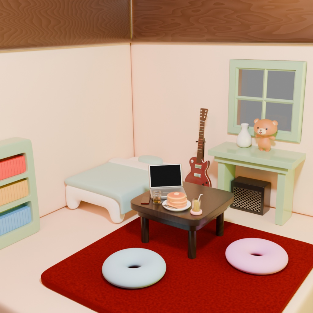 かわいい部屋のアセット