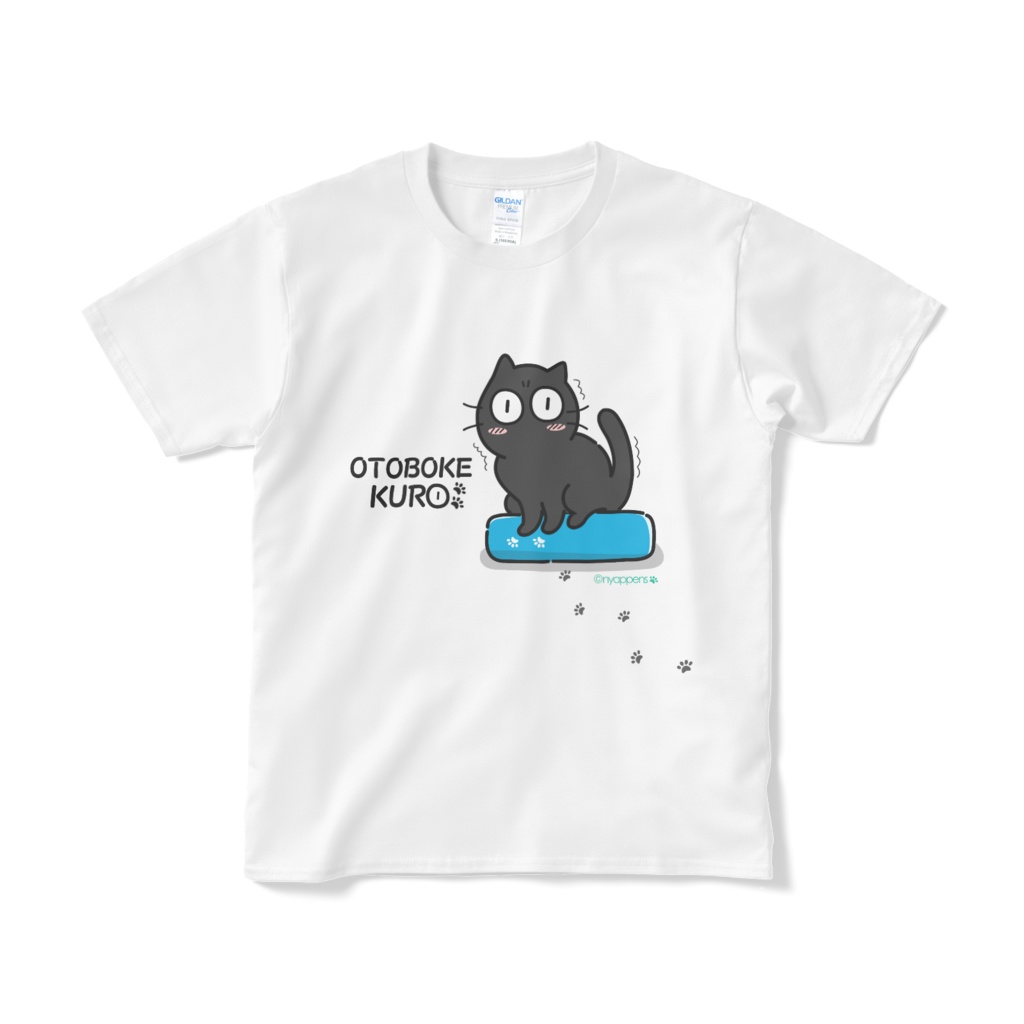おとぼけKURO★Tシャツ(てれ)