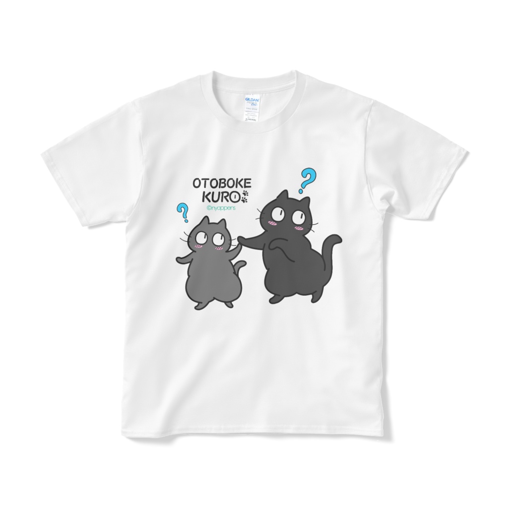 おとぼけKURO★Tシャツ(はてな?)