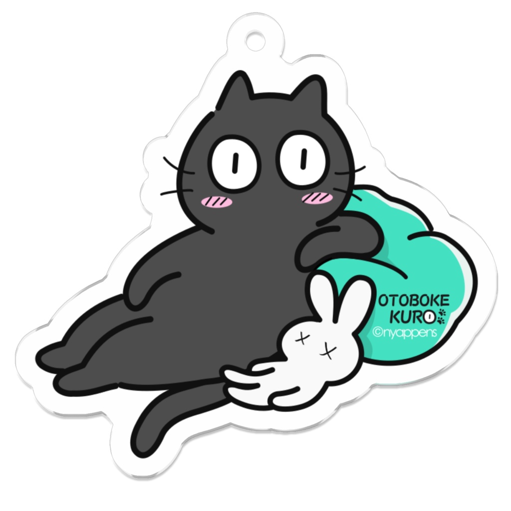 おとぼけKUROアクキー(相棒)