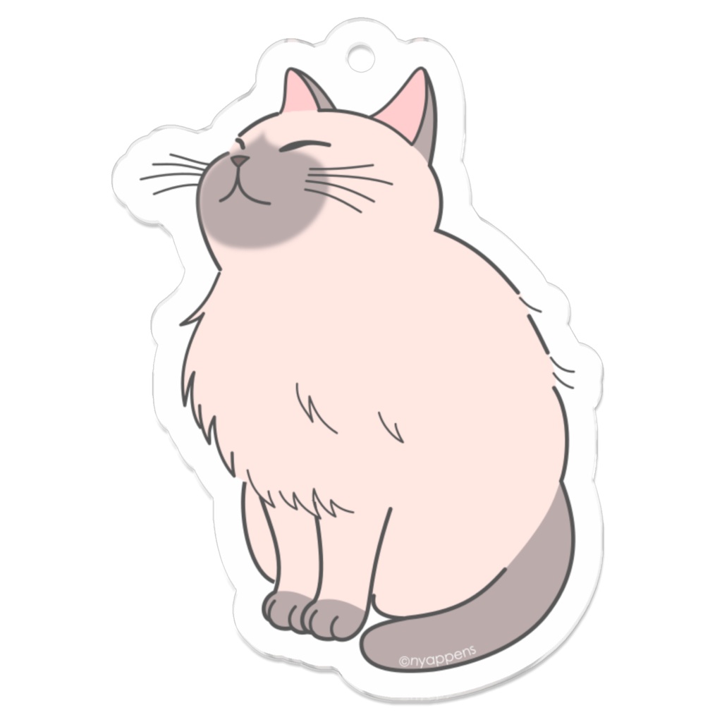 うとうと猫アクキー