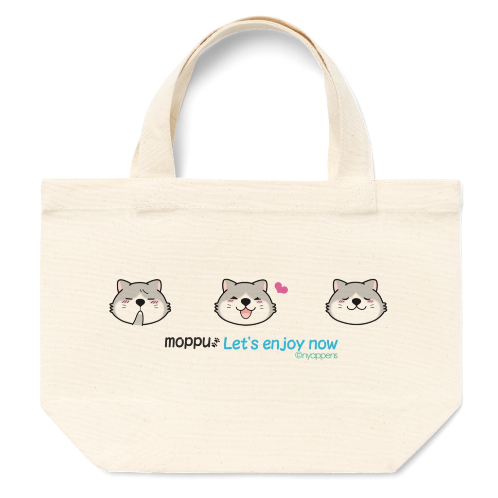 ねこなのよmoppuちゃんトート（3フェイス）