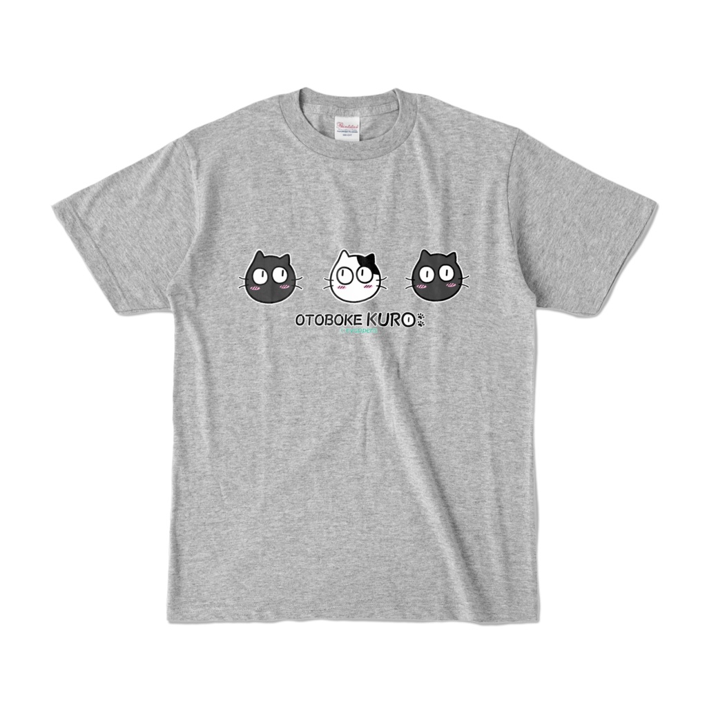 おとぼけKUROカラーTシャツ（3フェイス）