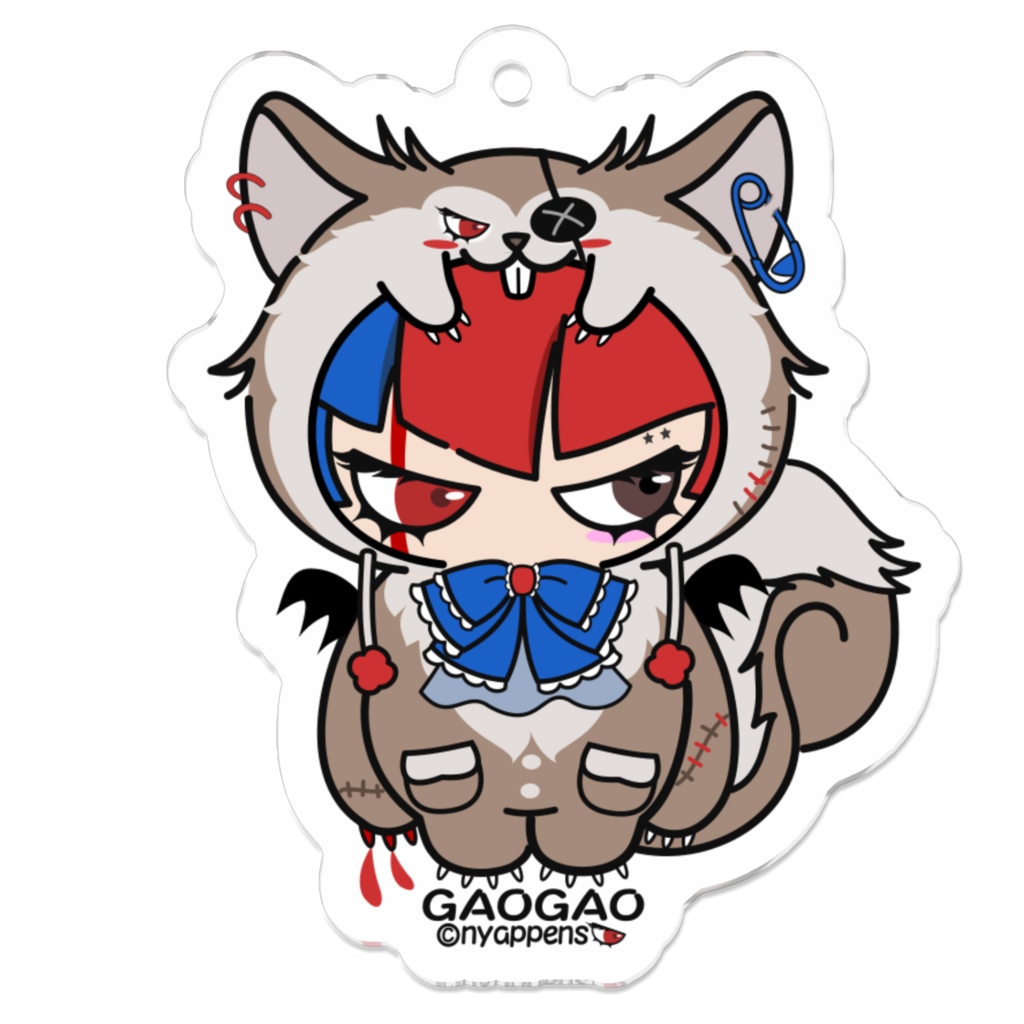 ガオガオあにまるキーホルダー(リス)