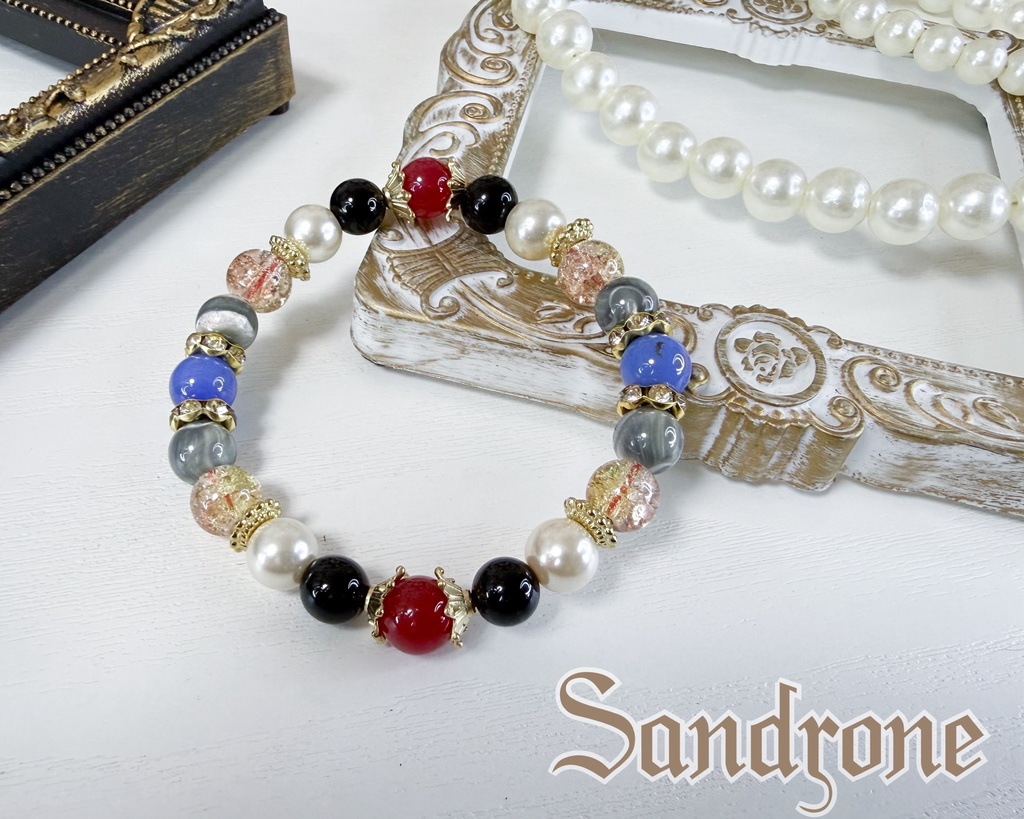 【原神】サンドローネイメージ天然石ブレスレット