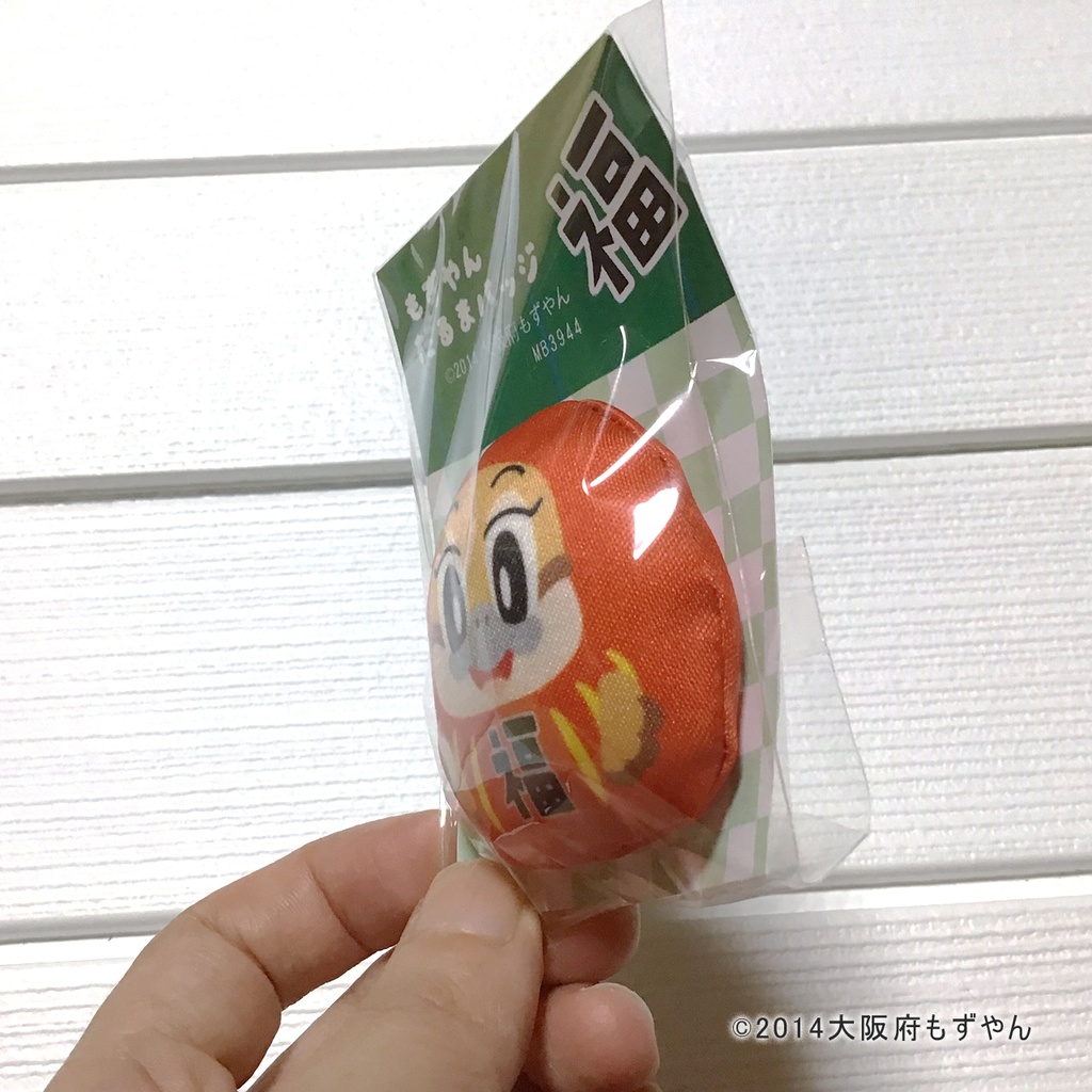 もずやんだるまバッジ