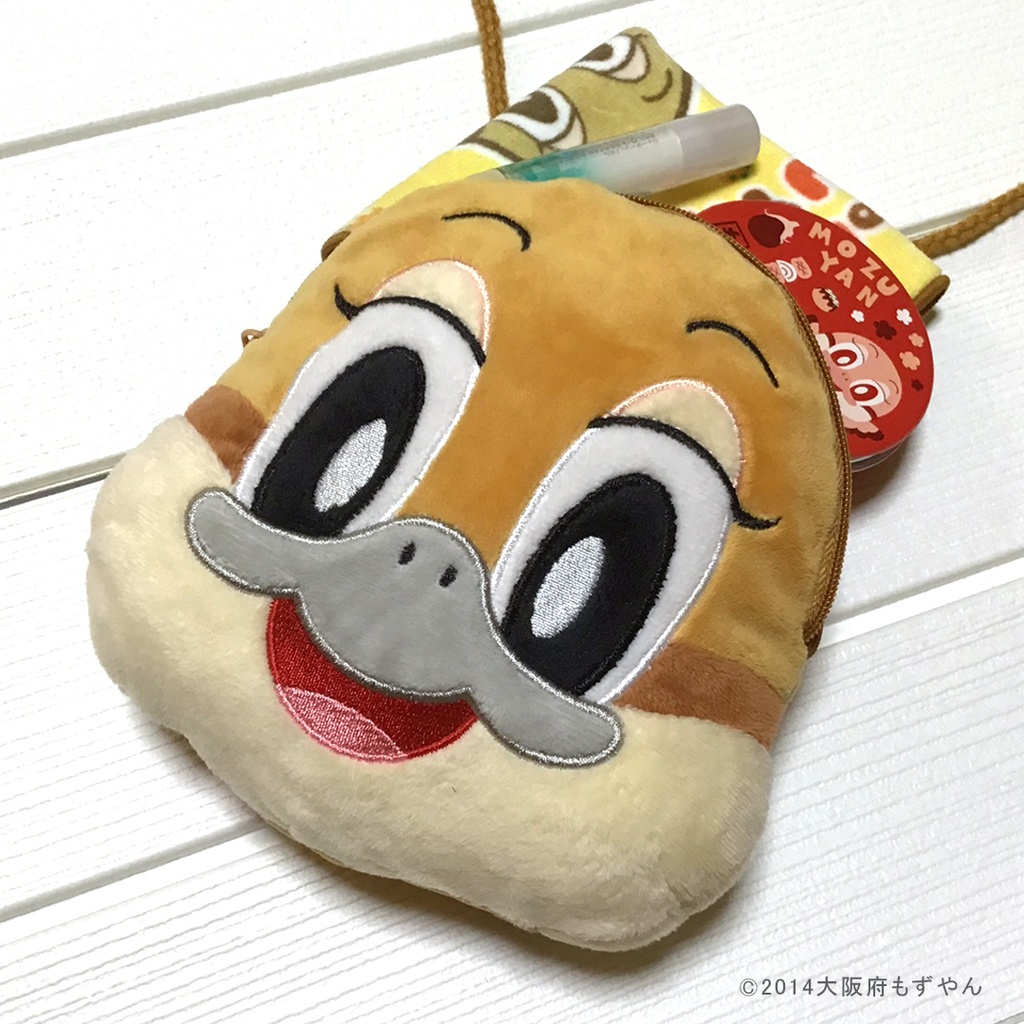 もずやん お顔ポーチ
