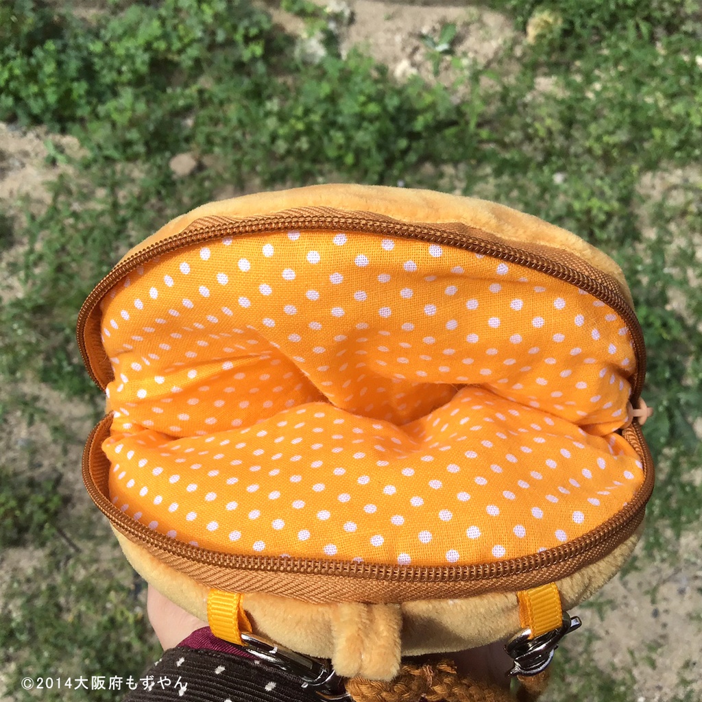 もずやん お顔ポーチ