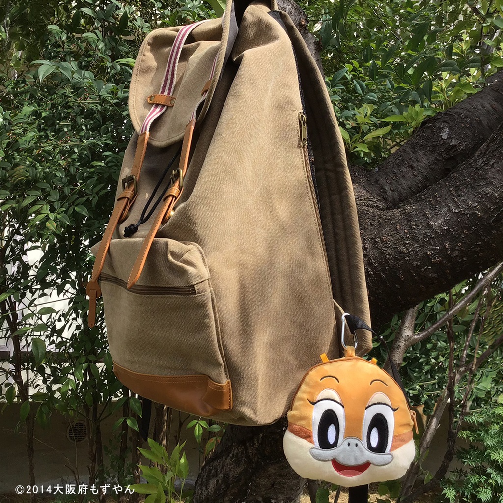 もずやん お顔ポーチ