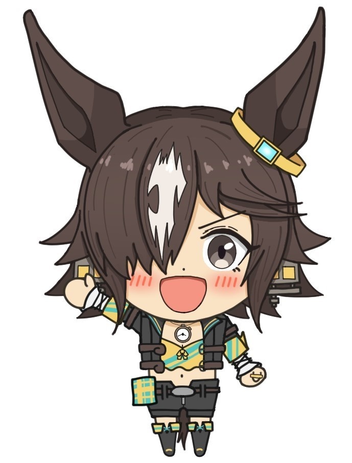 アクリルスタンド（ちびウオッカ）