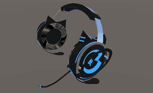 【quest対応】Mute-Detect Headset【Modular Avatar対応】