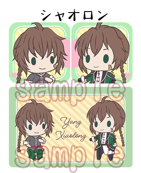 新サクラ大戦・組み合わせ自在スクエア缶バッヂ