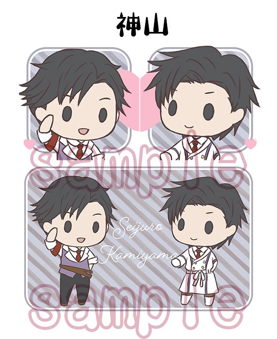 新サクラ大戦・組み合わせ自在スクエア缶バッヂ