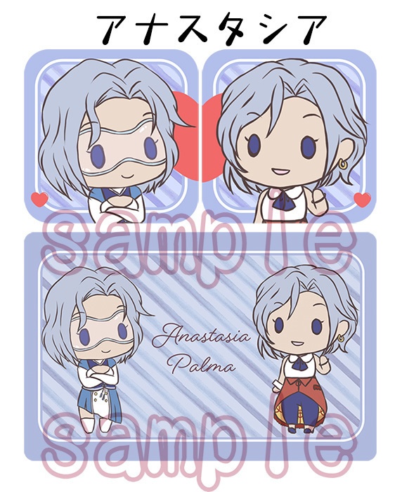 新サクラ大戦・組み合わせ自在スクエア缶バッヂ