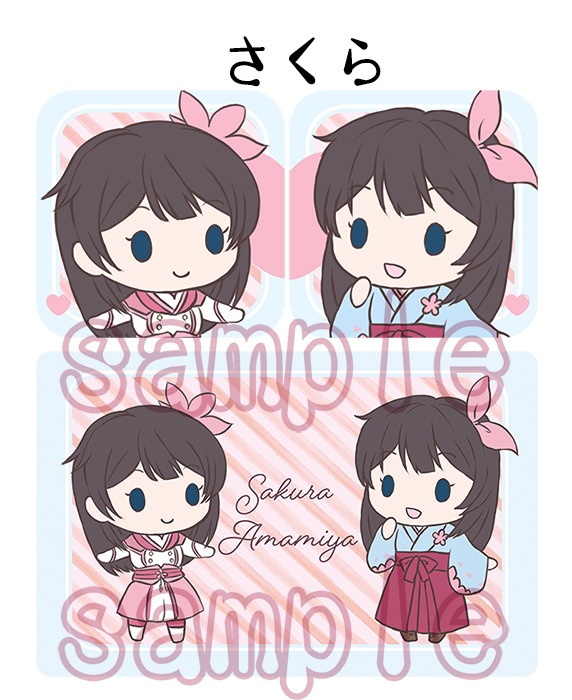 新サクラ大戦・組み合わせ自在スクエア缶バッヂ