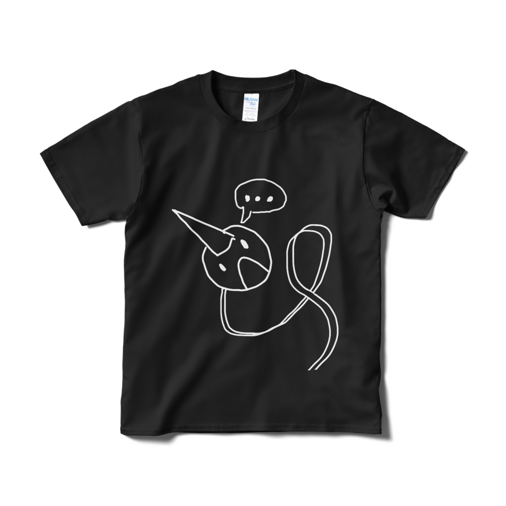 【文化祭限定】クレーーーーインくん原画Tシャツ (・・・ver 黒)
