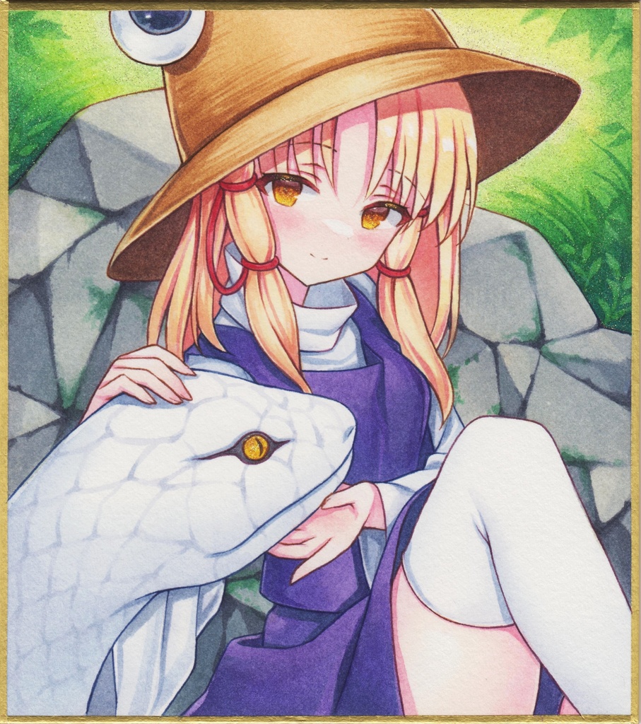 【小色紙】洩矢諏訪子