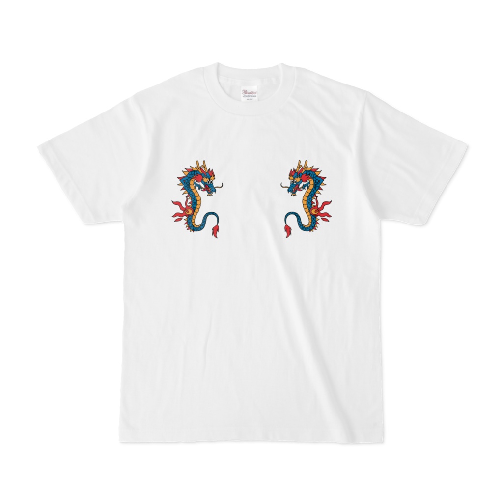 ドラゴンスーベニアTシャツホワイト