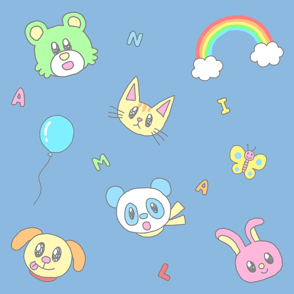 アニマル大集合!エコバッグ