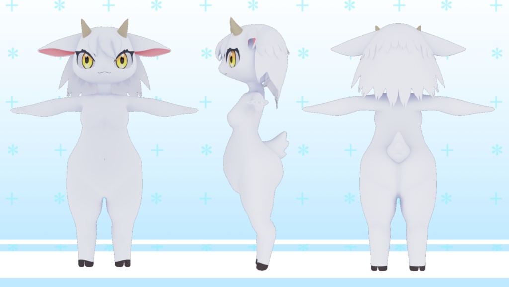 オリジナル3Dモデル フロル Flor