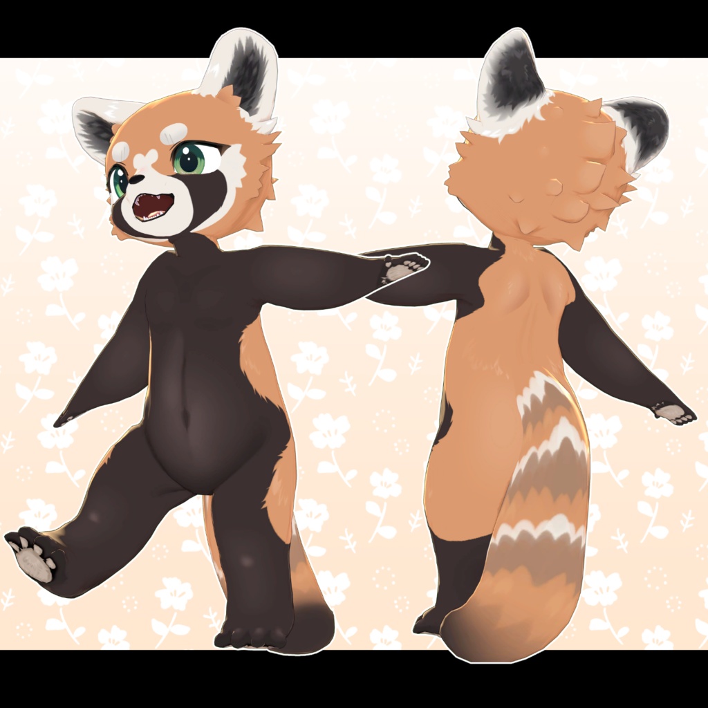 【VRC想定】オリジナル3Dモデル キロ kiro