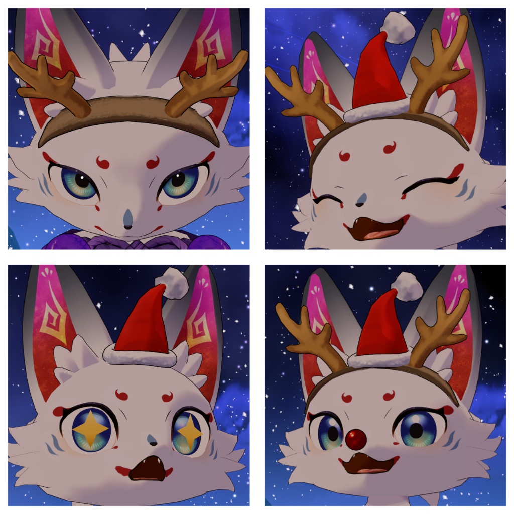 【VRC想定】オリジナル3Dモデル いなほ INAHO