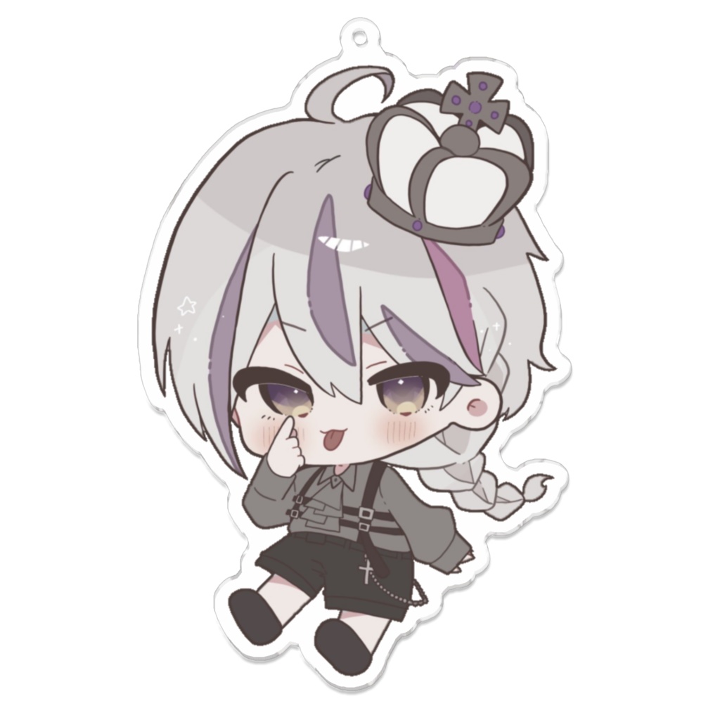 黒瀬・アクリルキーホルダー【5周年】70×70mm