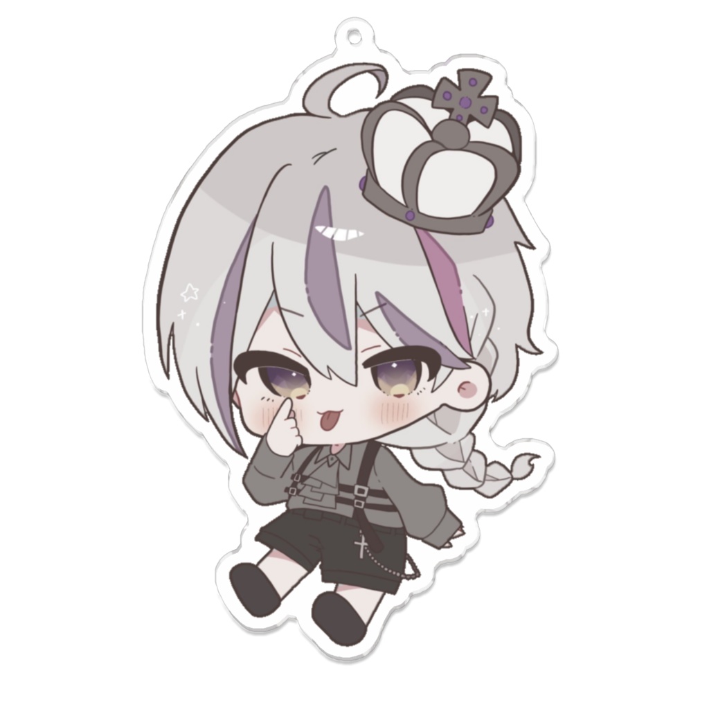 黒瀬・アクリルキーホルダー【5周年】100×100mm