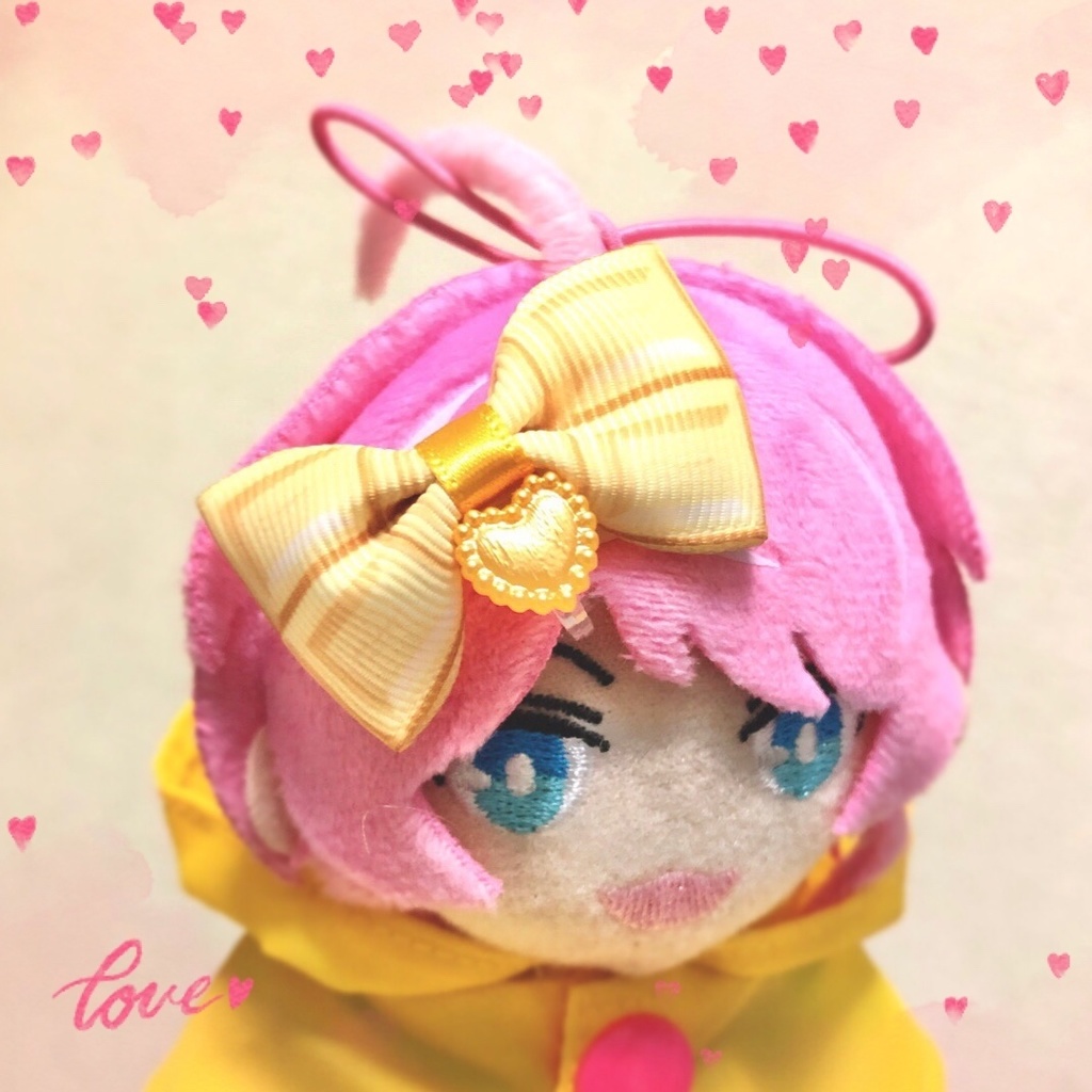 ぬいちゃん用チョコ柄リボン