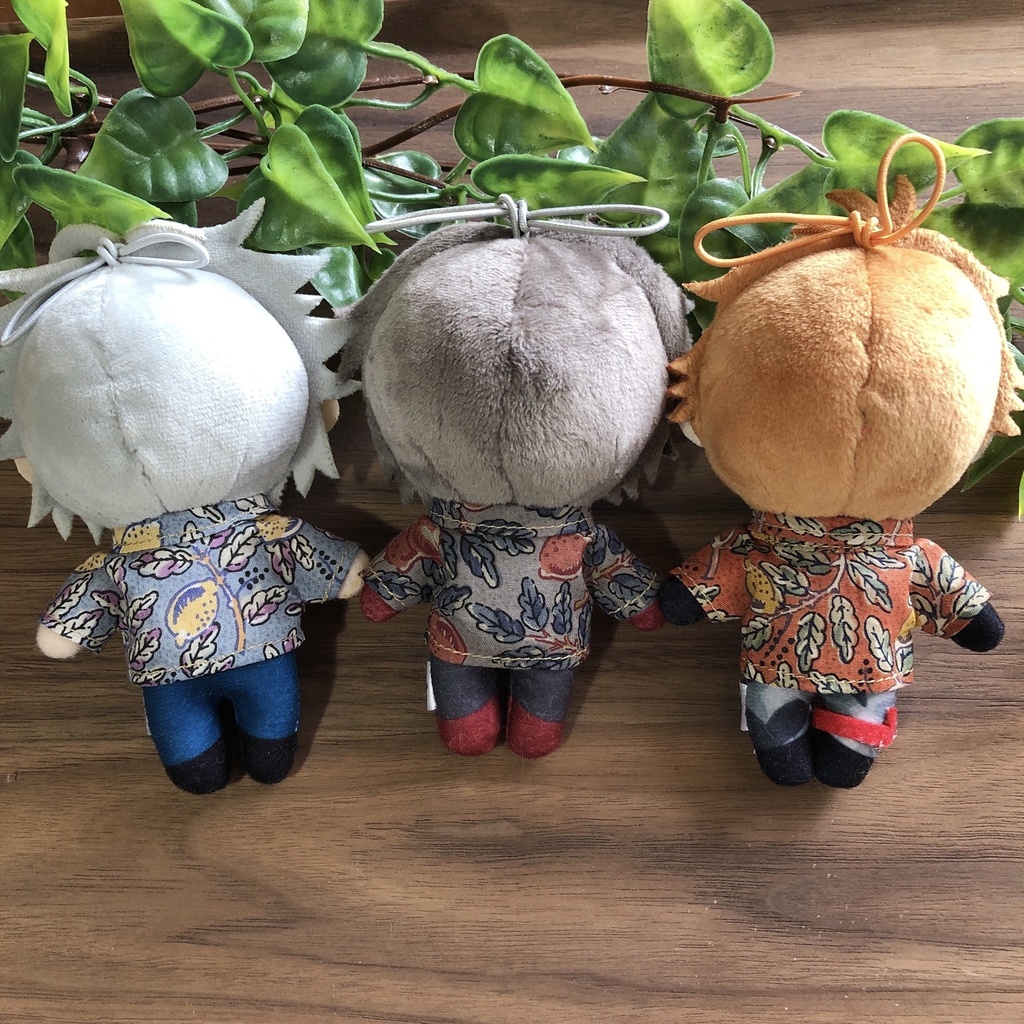 レトロなレモン柄シャツ