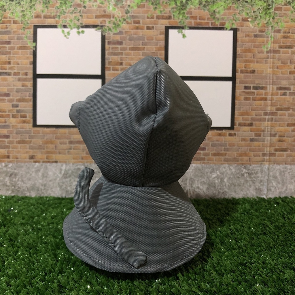 猫耳レインポンチョ