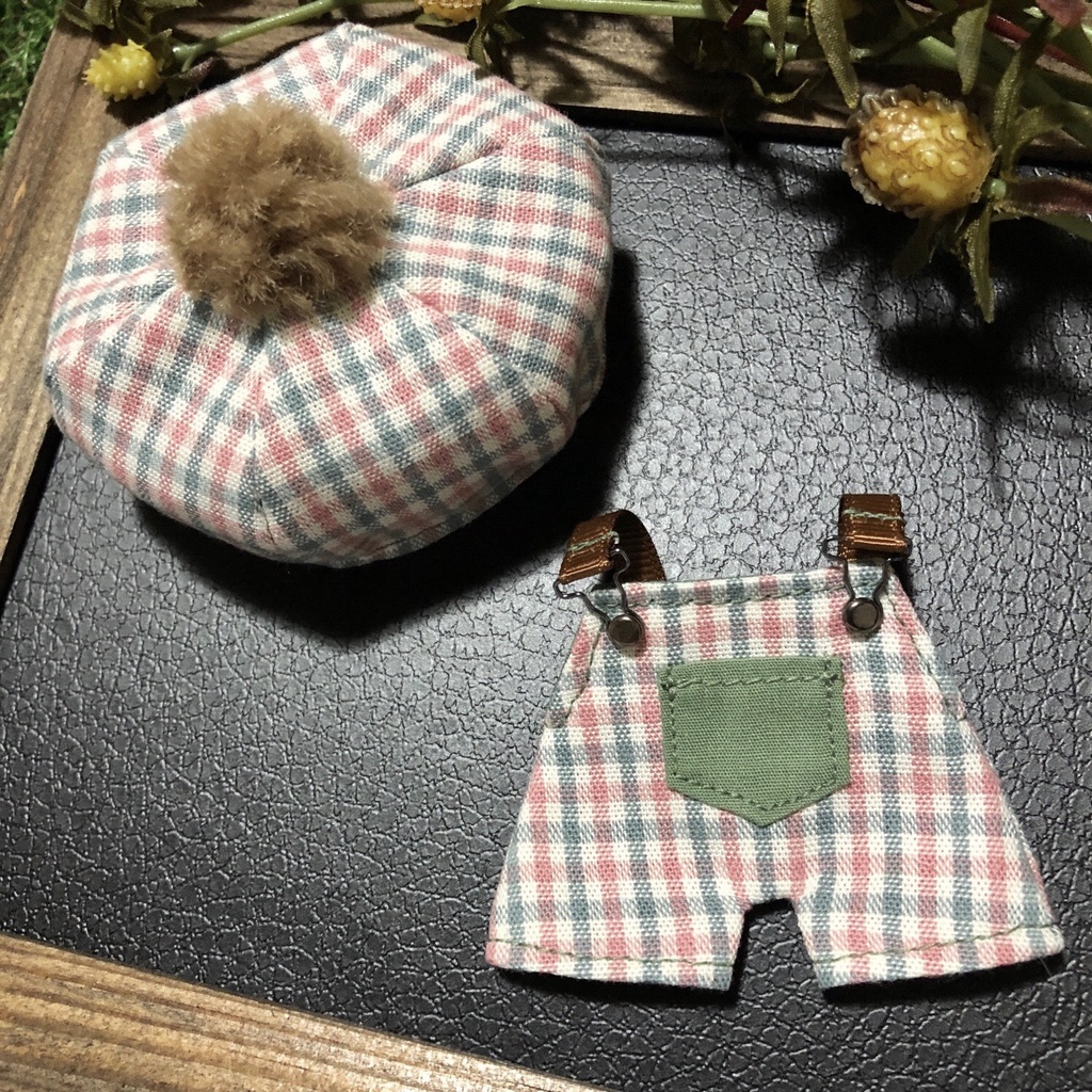 チェック柄2点セット