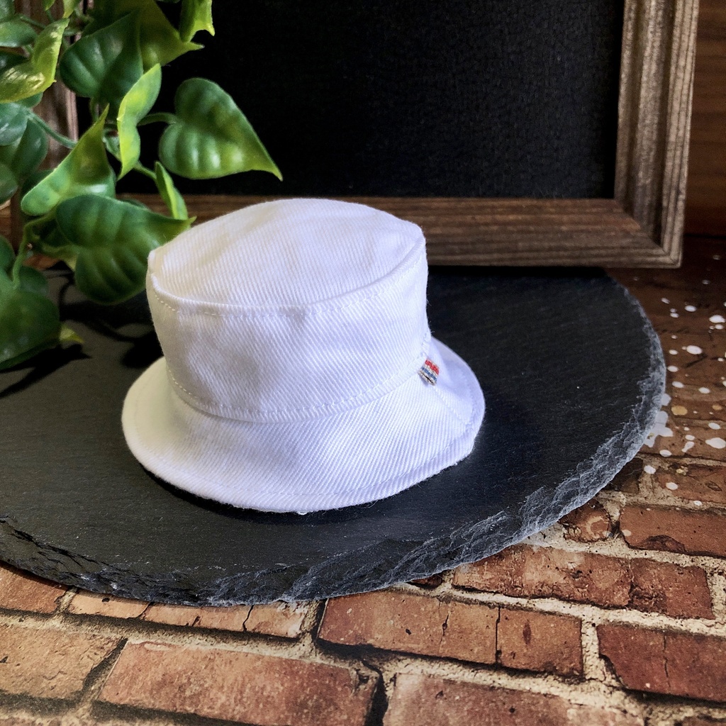 リバーシブルバケットハット