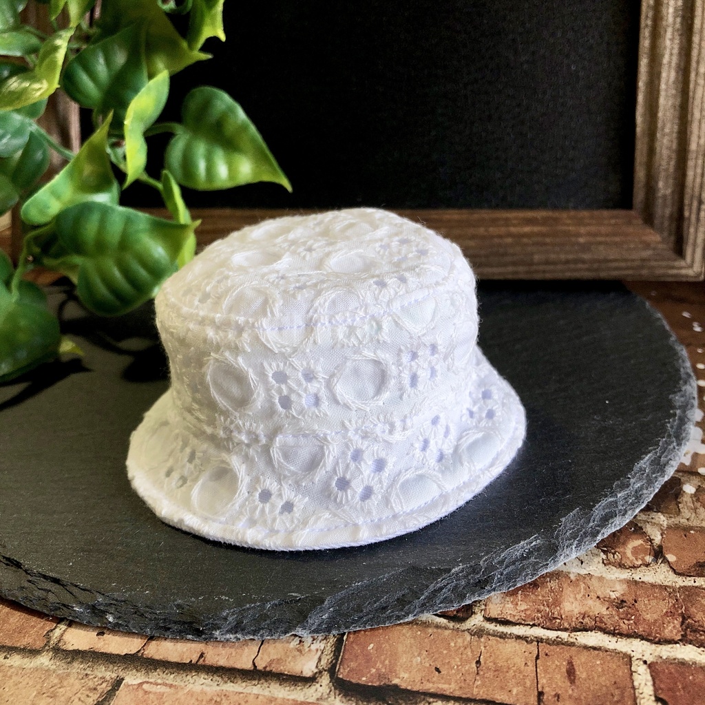 リバーシブルバケットハット