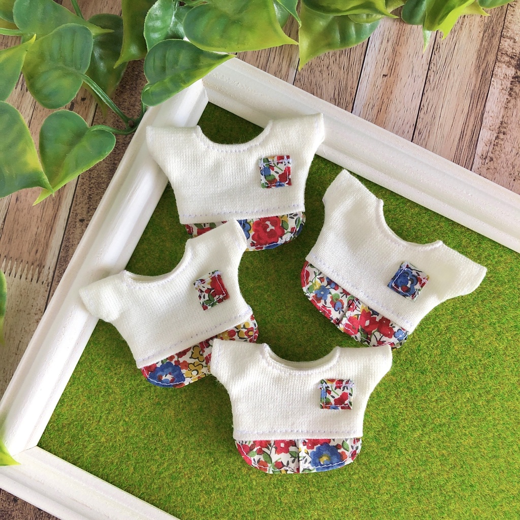 裾レイヤード風カットソー2022