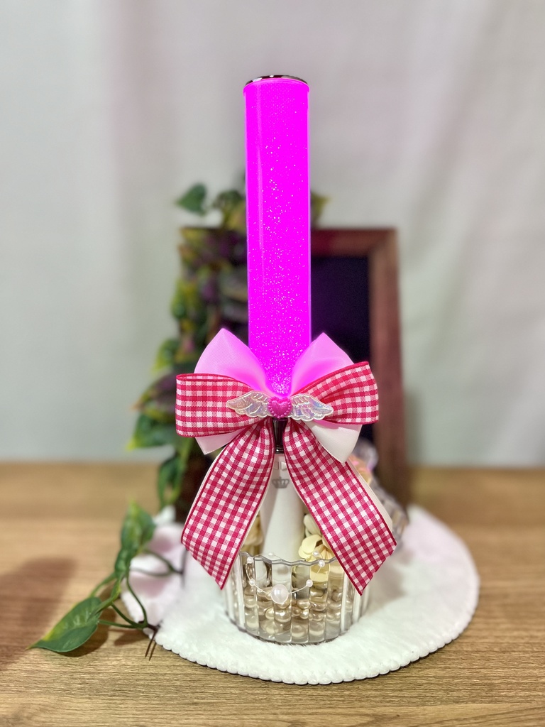 ペンライト用 ギンガムチェックリボン