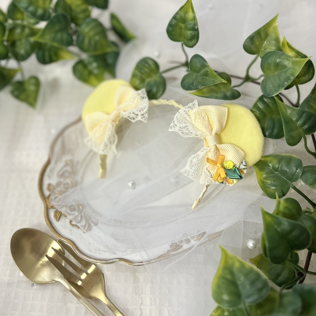 クマ耳カチューシャ(にじまる、にじぬいサイズ)