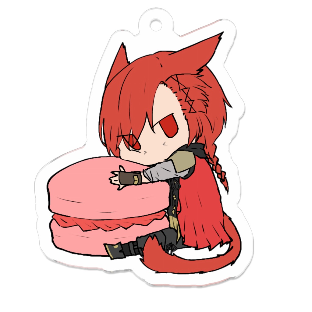 アクリルキーホルダー:グ・ラハ(マカロン)