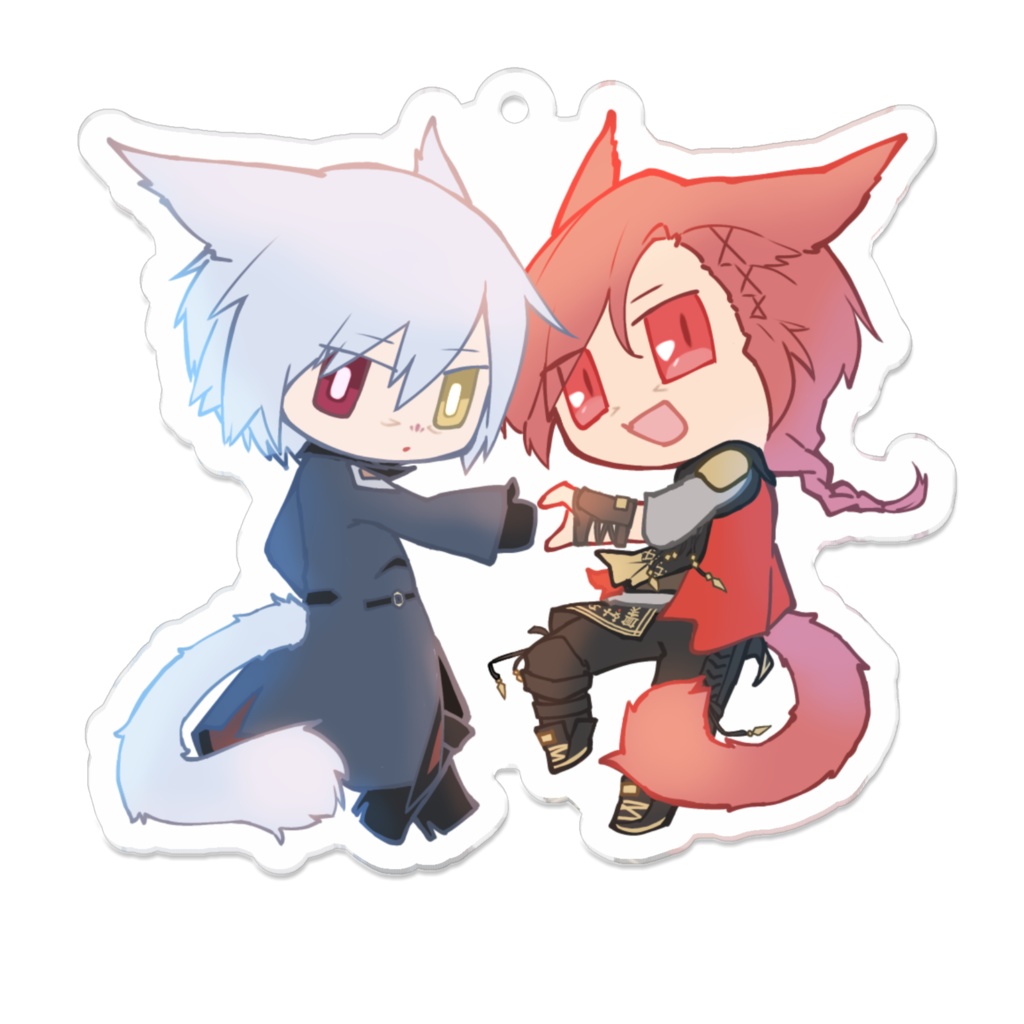 アクリルキーホルダー:ラハ光♂