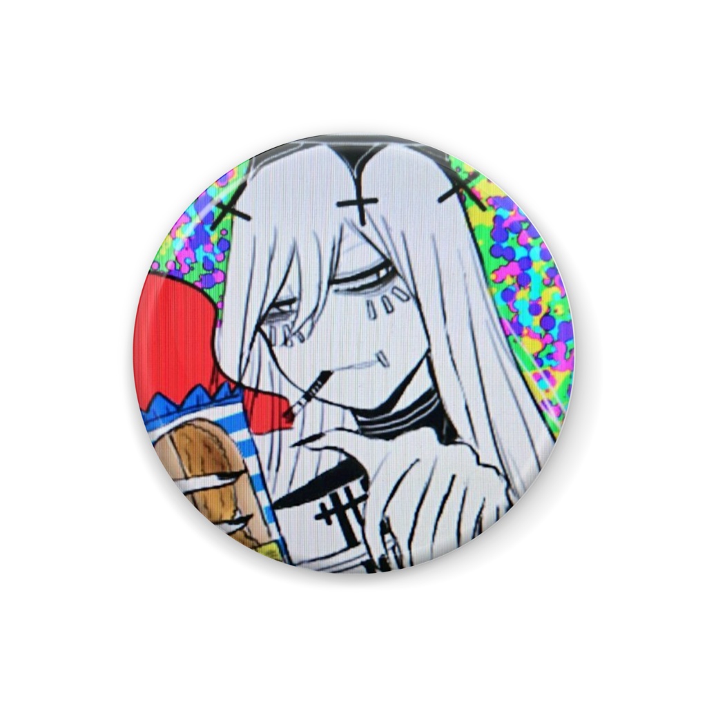 山の神様 缶バッジ