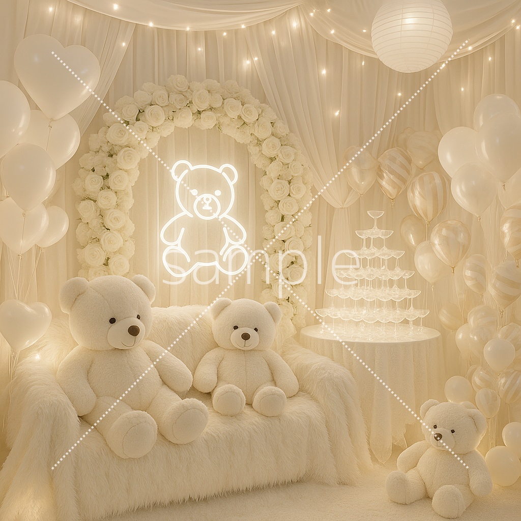 【推し活】※Deluxe Ver.※ 生誕祭、記念日お祝い用デコルームデザイン🫧