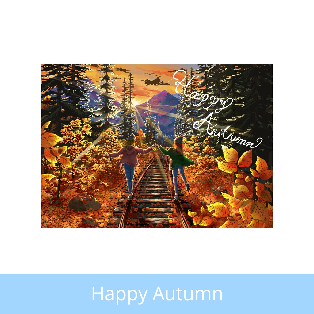 ポストカード  American Girls