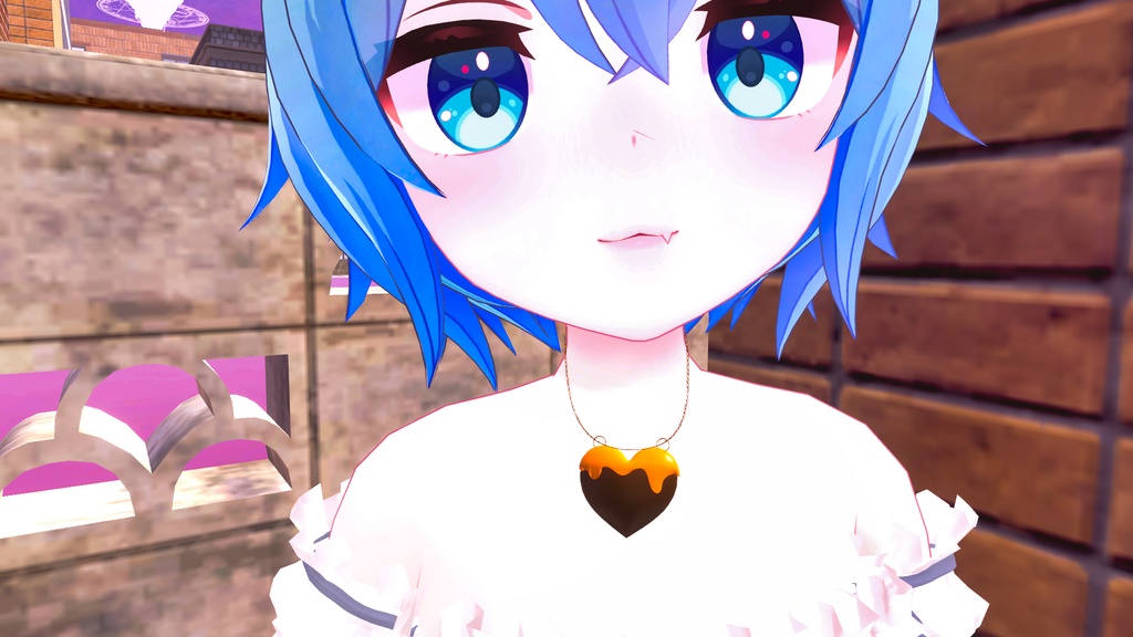 【VRCHAT用】チョコのネックレス